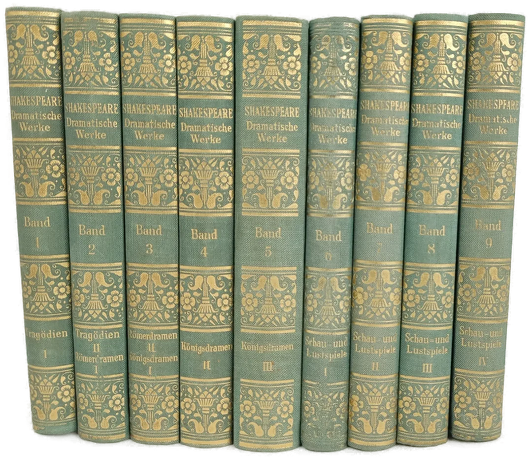 SHAKESPEARES Dramatische Werke, 9 Bände – Bild 2