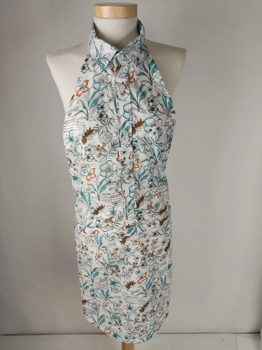 Kochschürze mit Kragen - Bild 1