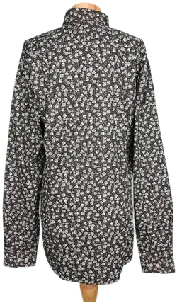 SMOG Herren Hemd schwarz/weiß - L/50 - Bild 2