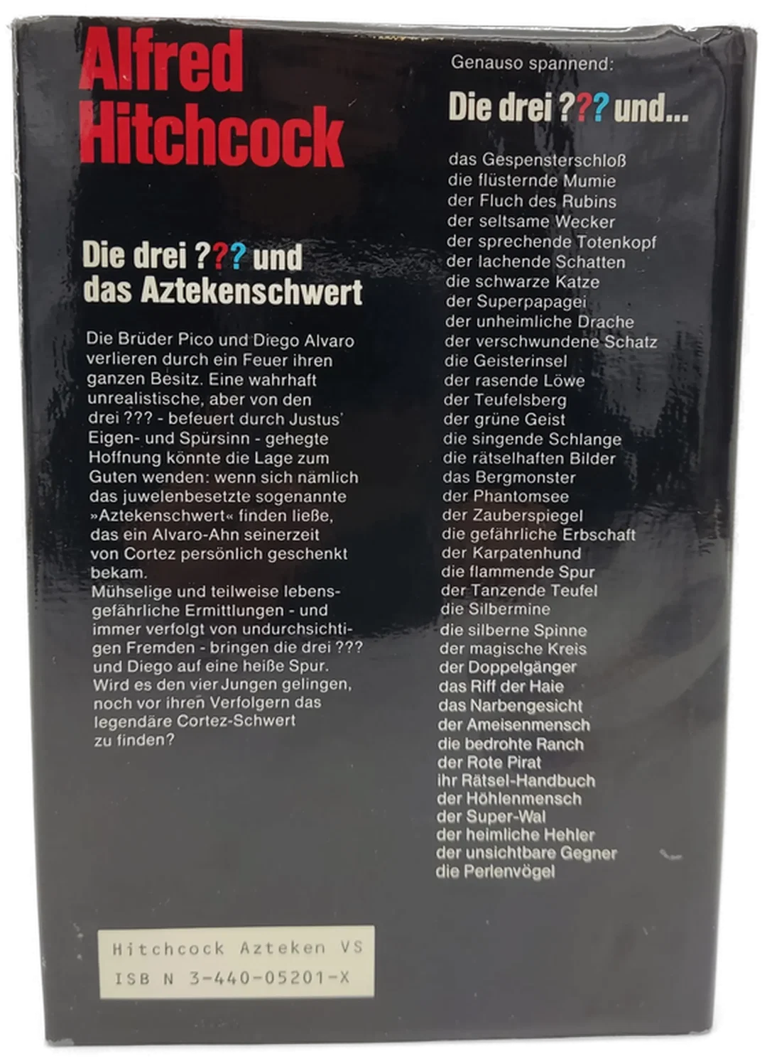 Alfred Hitchcock " Die drei ??? und das Aztekenschwert"  – Bild 2