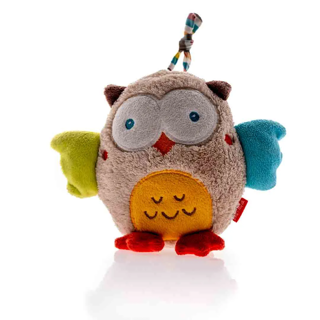  Baby-Nova Spieluhr Eule mit Musik, Höhe 15cm – Bild 2