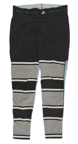 Adidas by Stella McCartney Leggings, schwarz/blau - Gr. M  - Bild 1