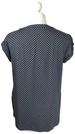 Damen Kurzarm-Bluse Tom Tailor Viskose | Zeitloser Begleiter - Bild 3
