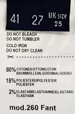 Trussardi Jeans Damen Jeans Gr. UK 25 - Bild 4