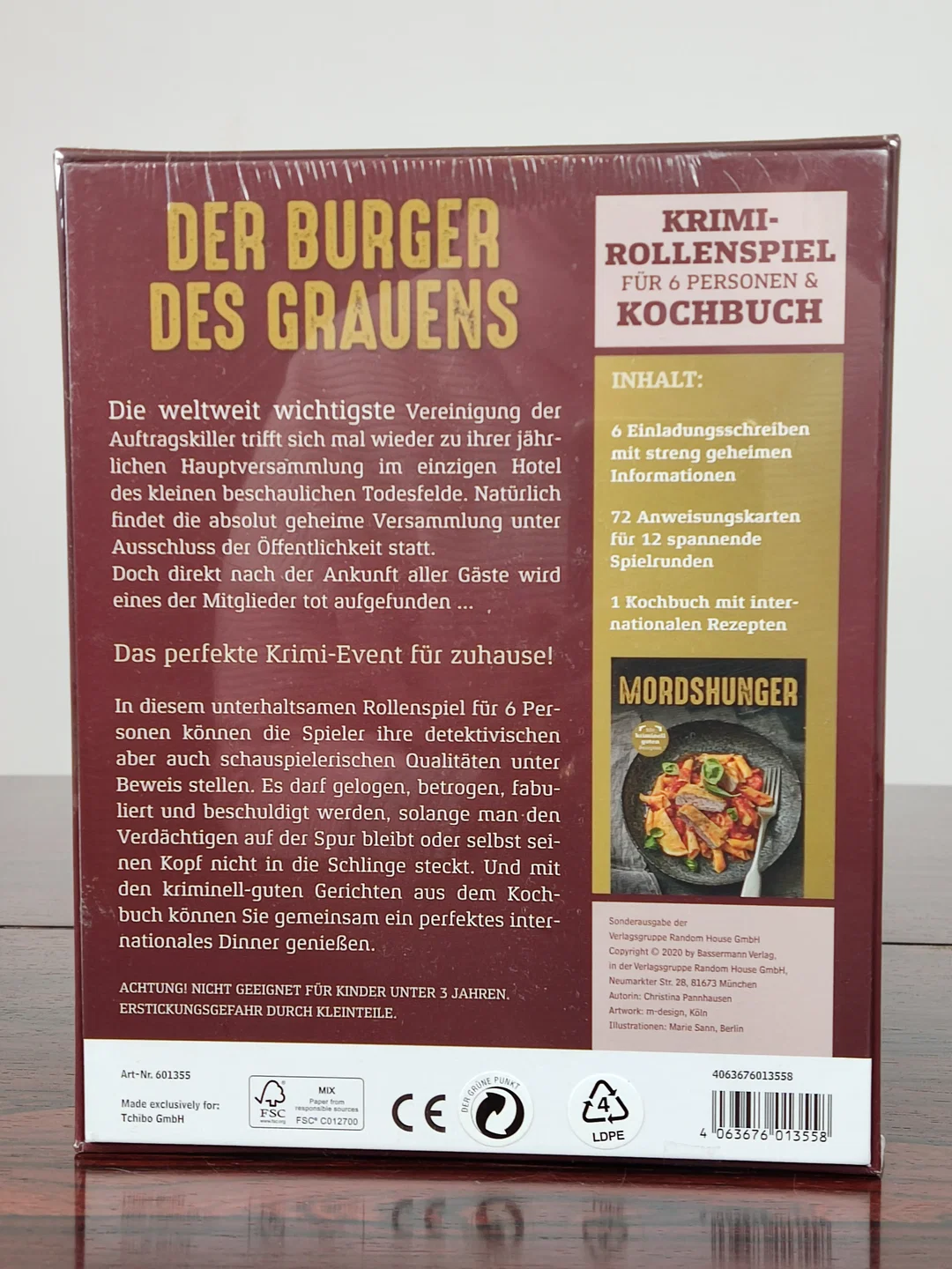 Der Burger des Grauens - Gesellschaftsspiele - Tchibo – Bild 2