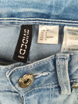 H&M, Damenjeans, Skinny, Gr. 36 - Bild 3
