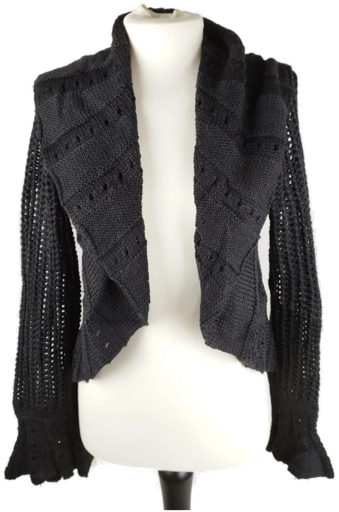 Sportalm Kitzbügel Strick-Cardigan - Gr. 40 / rückenfreier Look - Bild 1