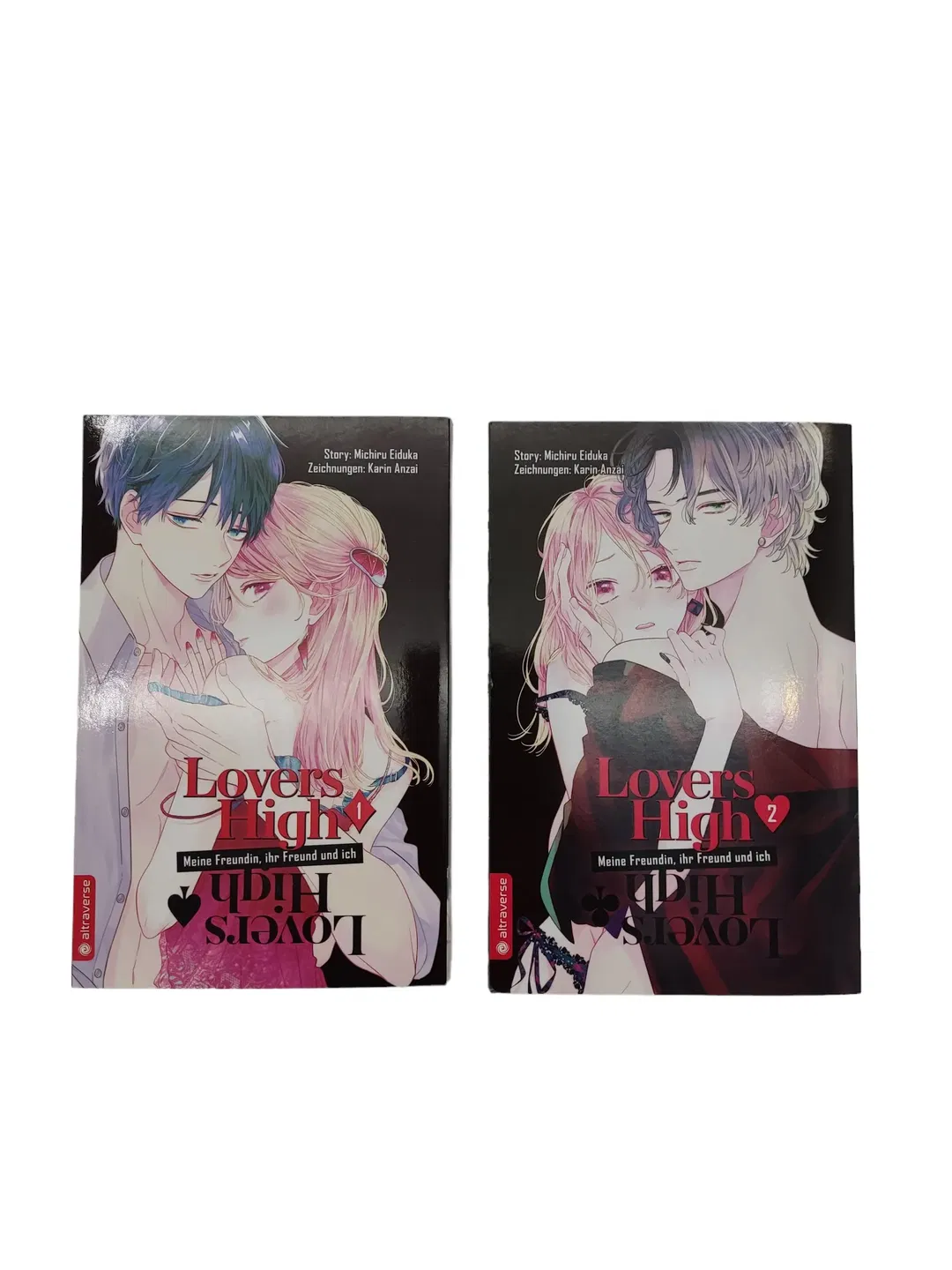 Michiru Eiduka, Karin Anzai - Lovers High - Meine Freundin, ihr Freund und ich Band 1 + 2 - Bild 1