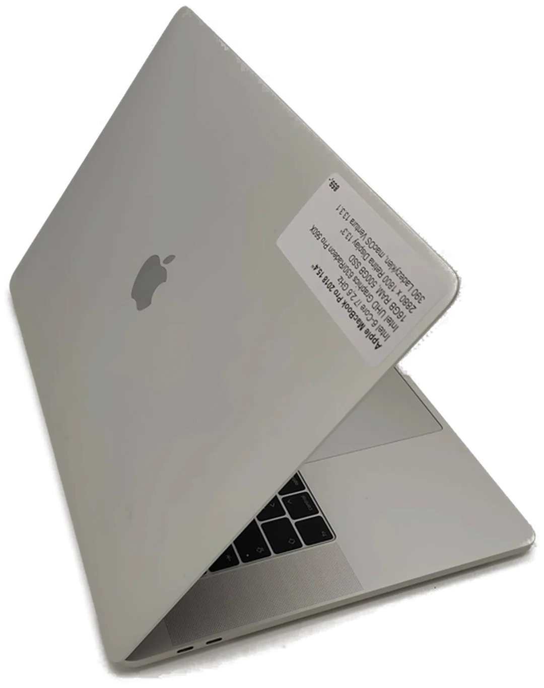 Apple MacBook Pro 2018 13.3 QWERTY - Intel Core i5, 16GB RAM, 256GB SSD – Bild 3