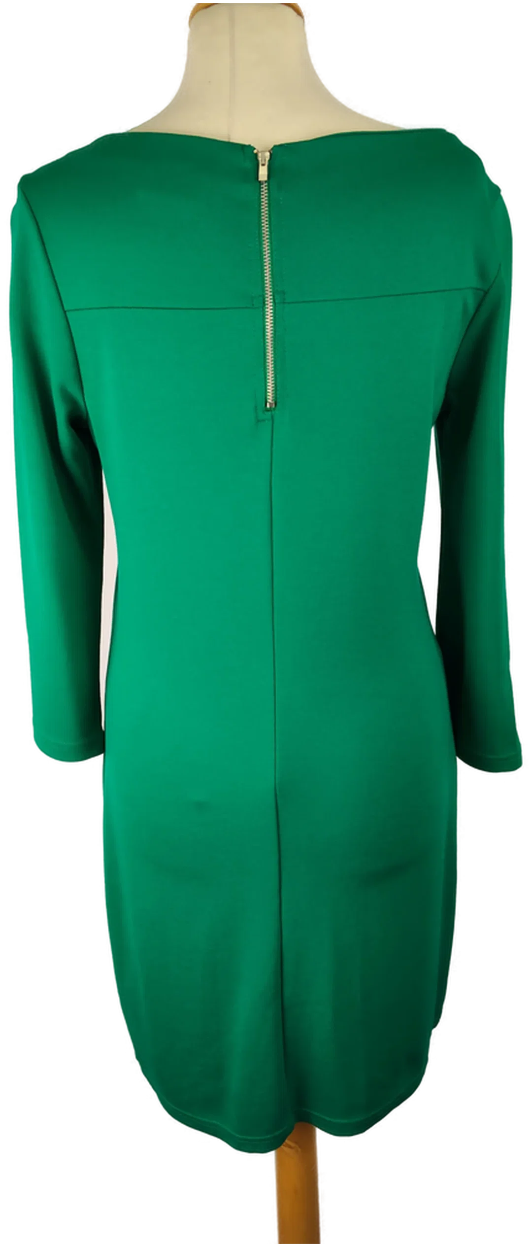 Minikleid Yessica (Gr. 36) Viskose Unifarben | Festlicher Charme – Bild 3