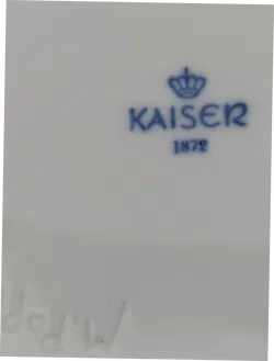 Kaiser 1872 Vase weiß Höhe ca.25 cm - Bild 2