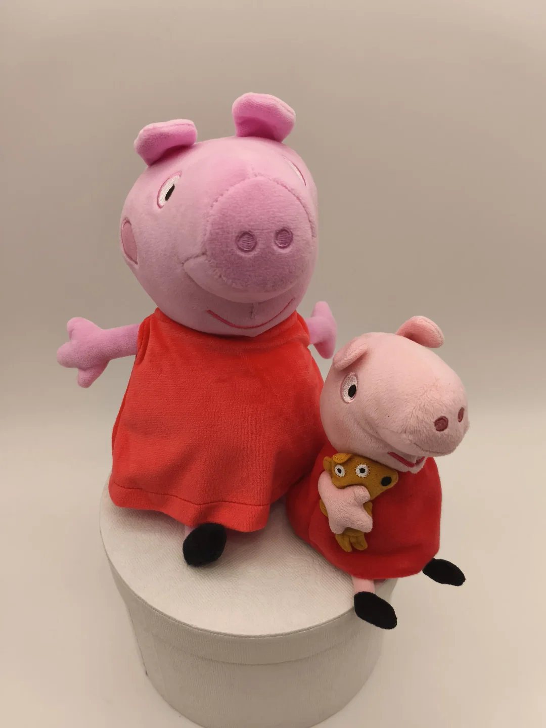 Stofftiere, Doppelpack Peppa Wutz – Bild 2