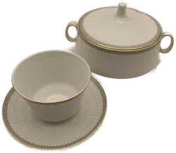 Suppenterrine und Servierschale, Hutschenreuther, Mid-century - Bild 1