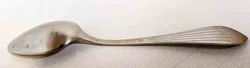 Vintage Edelstahl-Löffel aus der UdSSR (ZiSh Volnyansk) ca. 18 cm – Vorschau 3