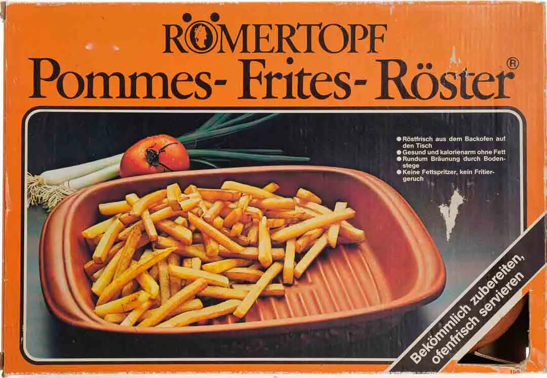 RÖMERTOPF Pommes-Frites-Röster – Knusprige Pommes aus dem Ofen ohne Fett – Bild 4