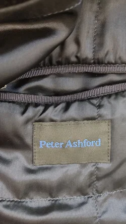 Peter Ashford Herren Mantel dunkelblau Gr. M - Bild 3