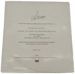 Schallplatte Felix Mendelssohn Die großen Musiker Bamberger Symphoniker - Bild 2