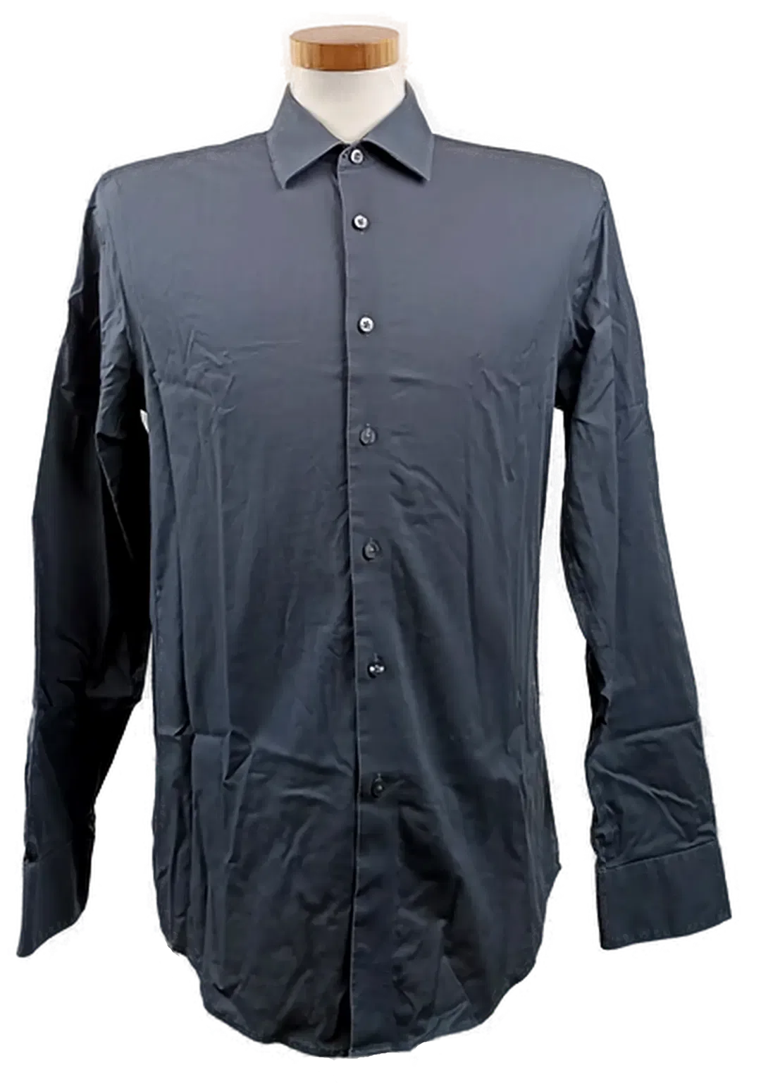 Calvin Klein Herren Hemd Slim Fit grau Gr. 39 1/2 - Bild 1