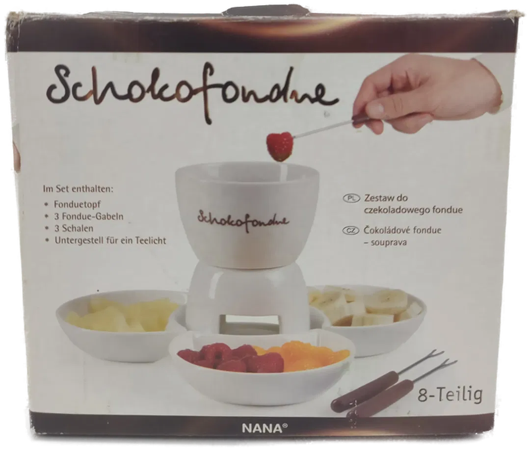 Schokofondue Set weiß - Bild 4