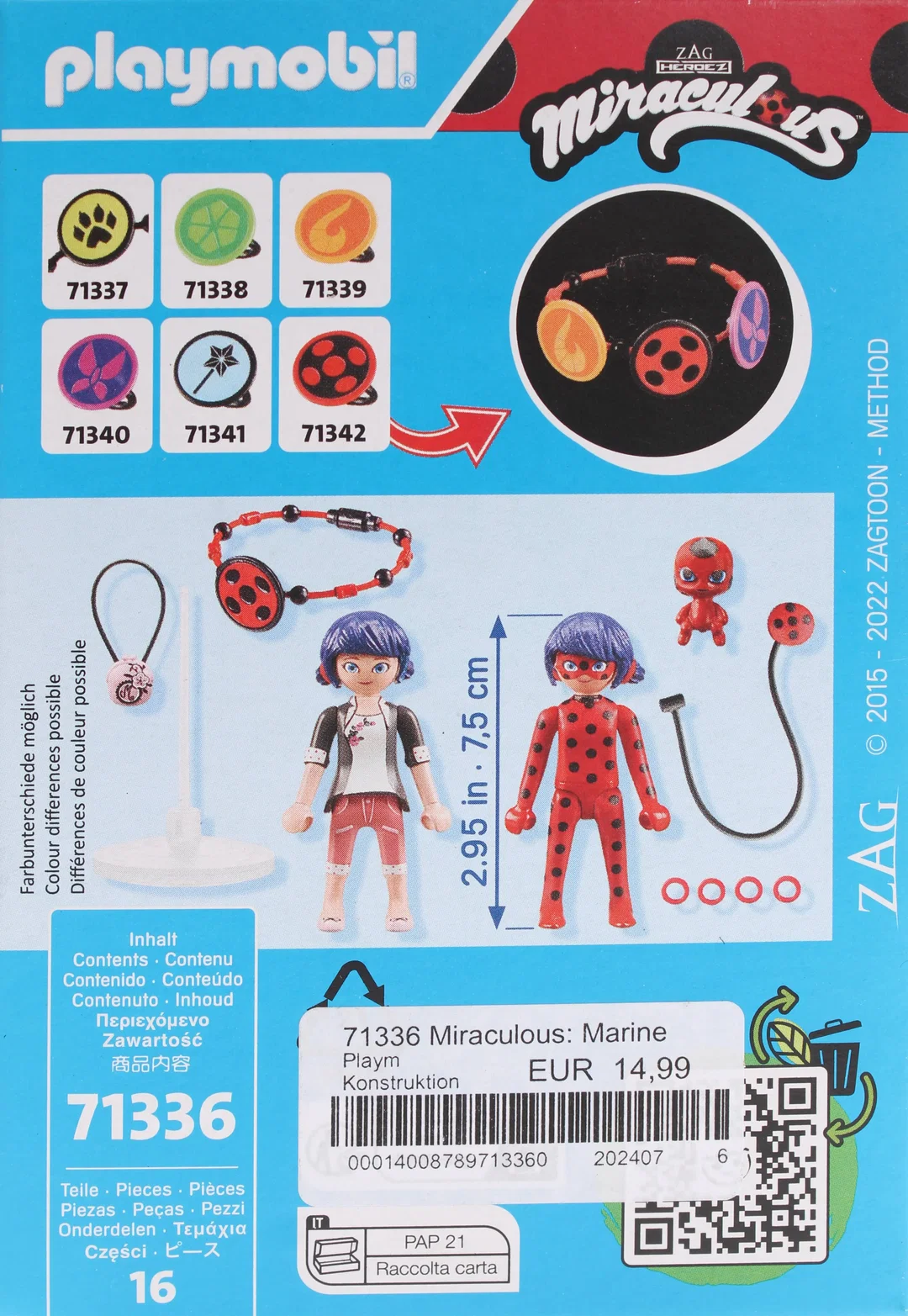 Playmobil Konvolut Figuren-Sets (ab 4 Jahre) – Engel & Teufel, Miraculous Adrien, Miraculous Marinette – Bild 5