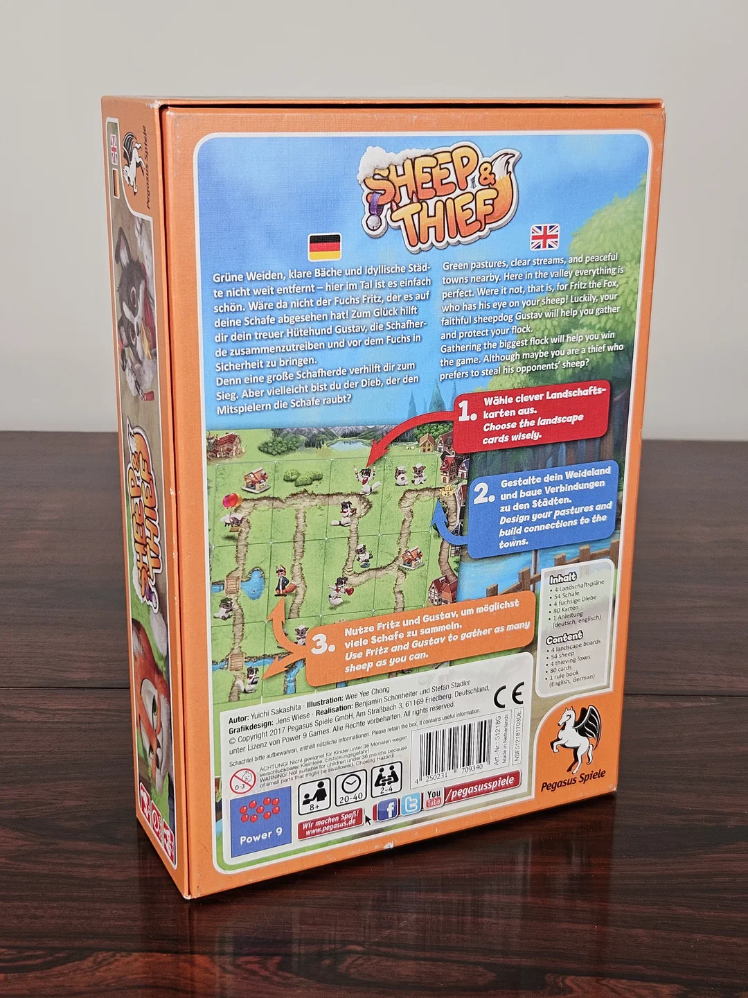SHEEP & THIEF - Gesellschaftsspiel - Pegasus Spiele – Bild 2