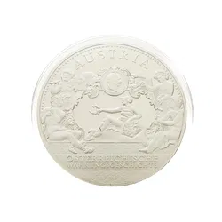 Gedenkmünze Medaille o.J. Österreichische Währungsgeschichte - Franz Joseph 4 Dukaten 1873  - Bild 2