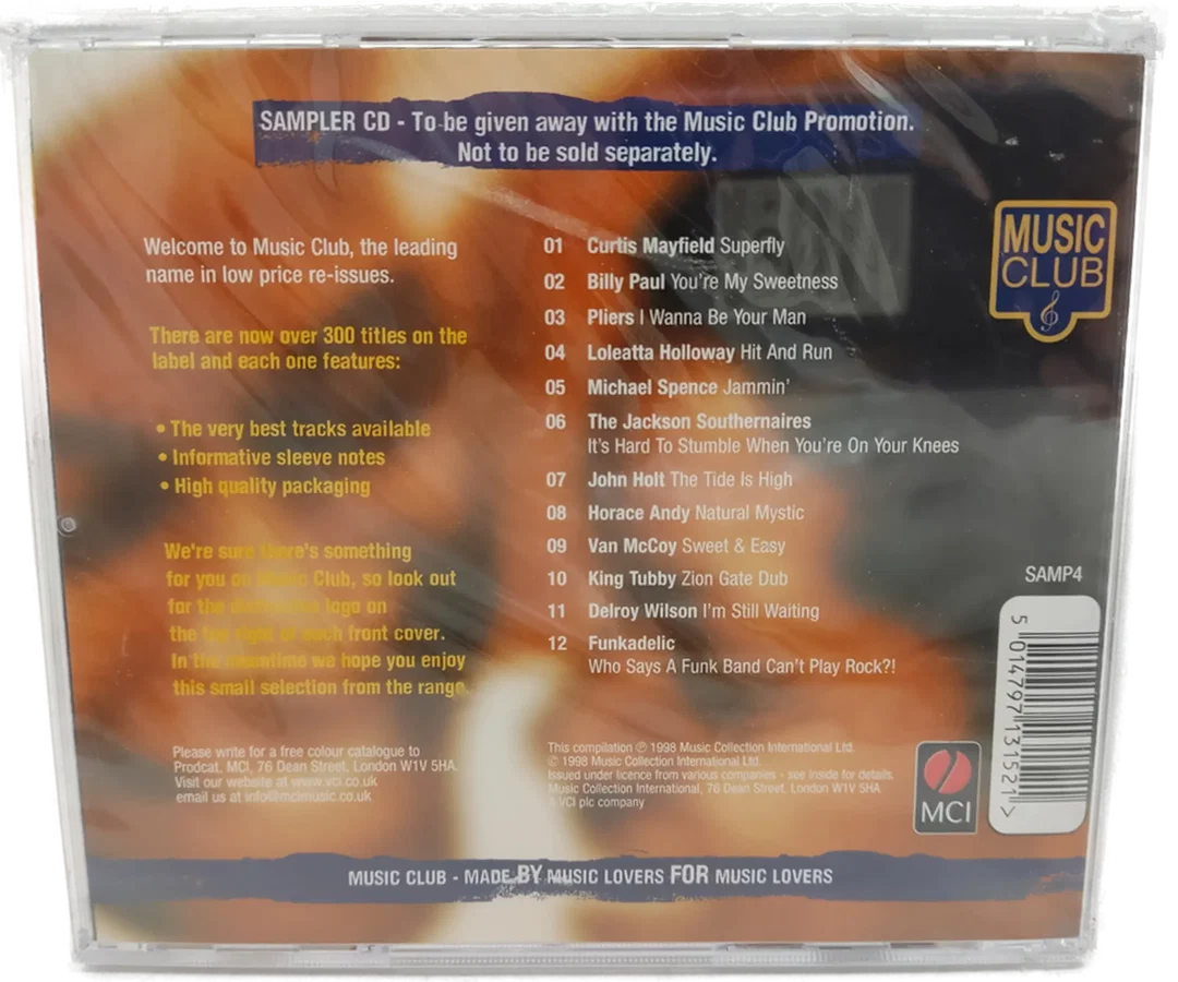 CD Soul & Reggae Music Club Sampler – Bild 3