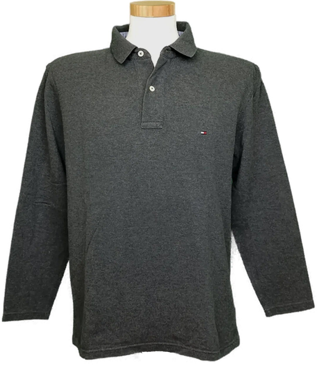 Tommy Hilfiger Herrenshirt grau Gr. L - Bild 1