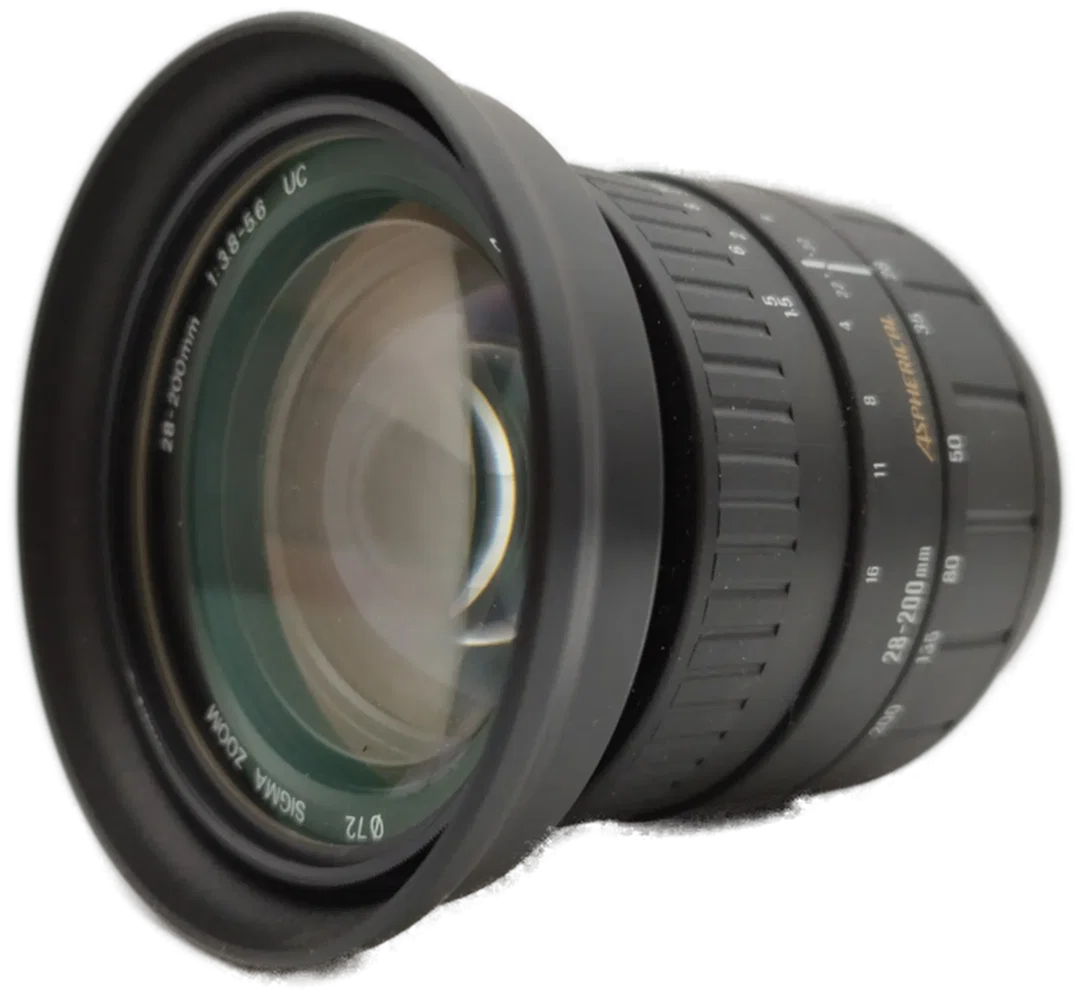 SIGMA Zoom Aspherical Objektive - Ø72 / 28-200mm – Bild 2
