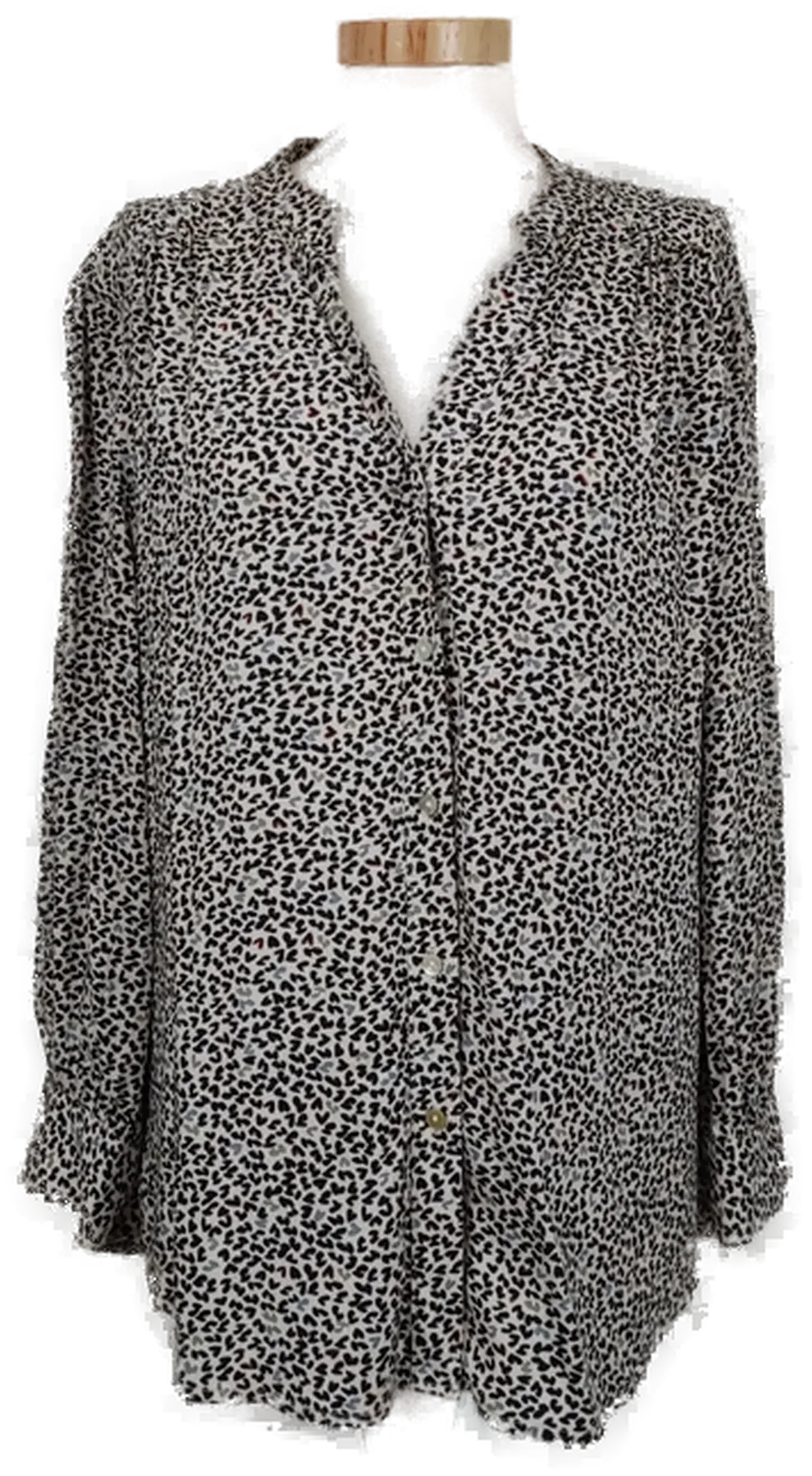 S.Oliver Damen Bluse gemustert Gr. 40 - Bild 1