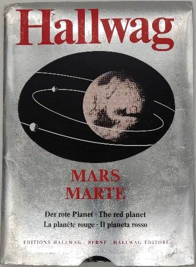 Hallwag Mars 1:20.000.000 von 1979 Poster - Bild 4