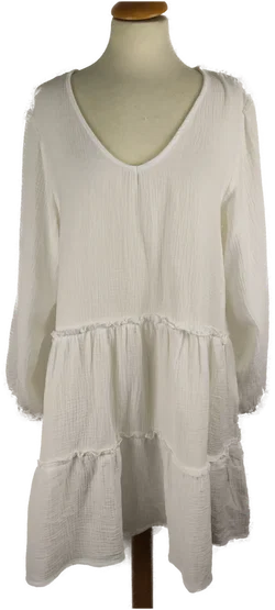 Minikleid AMISU Baumwolle Gr. 38 | Sommerleicht - Bild 1