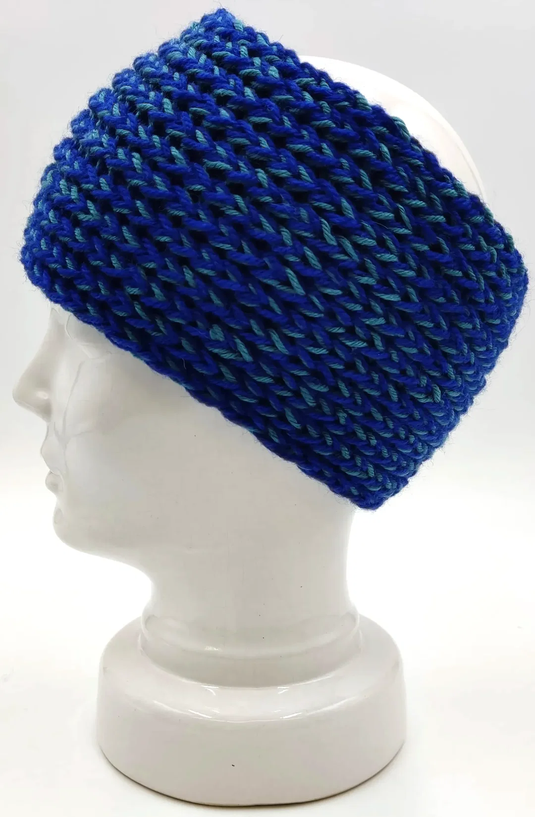 Handgestricktes Stirnband – Bild 2