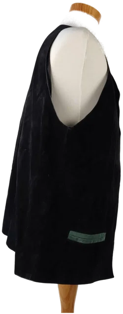 V Modell Herren Trachtengilet schwarz, grün - M - Bild 2