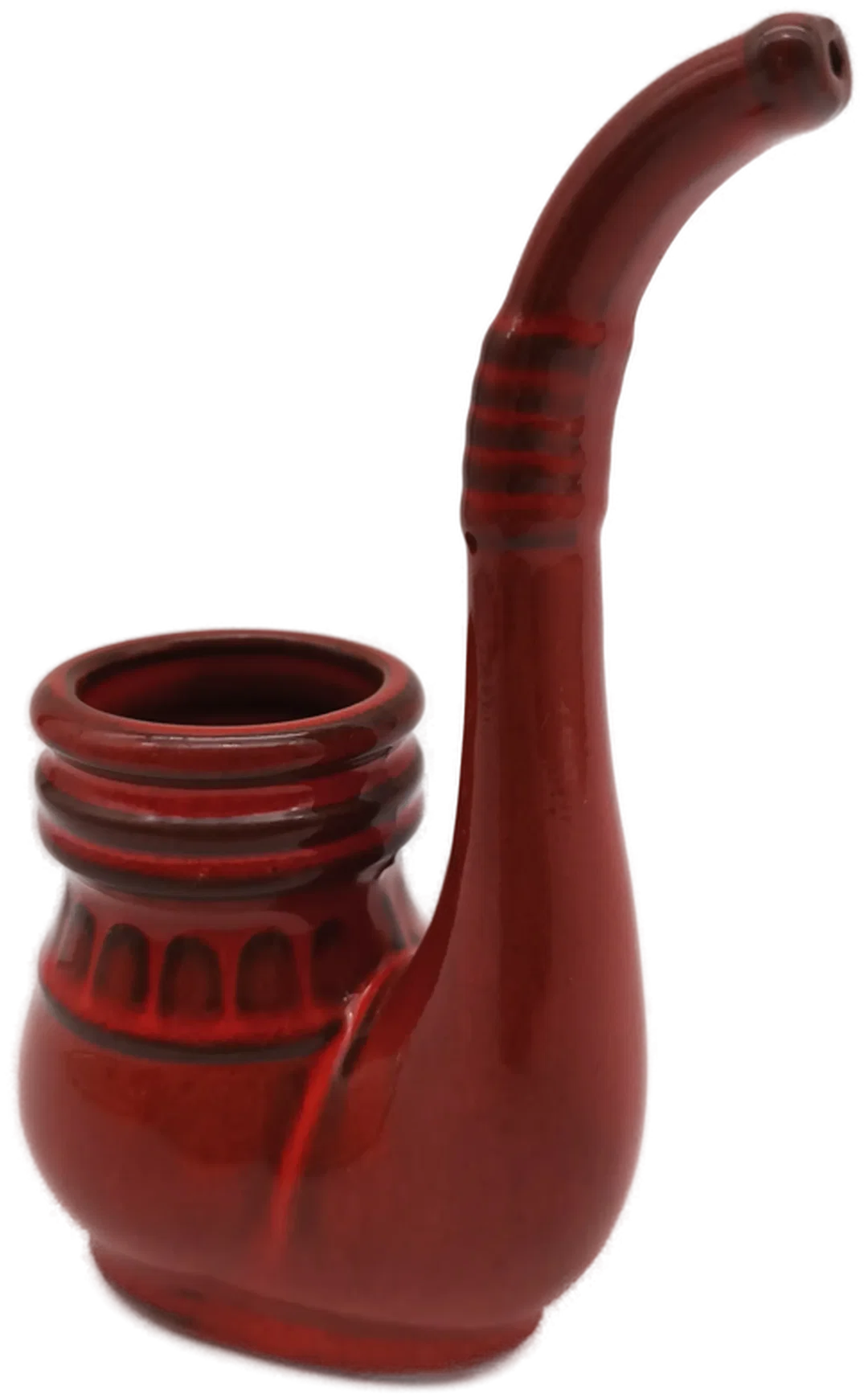 Retro Keramik Pfeife, Vintage, 60er/70er Jahre, Vase, Deko Objekt – Bild 1