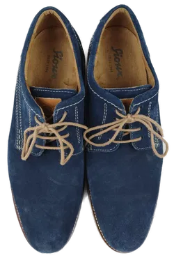 Sioux Herren Schnürschuh blau - Gr. 43 - Bild 3