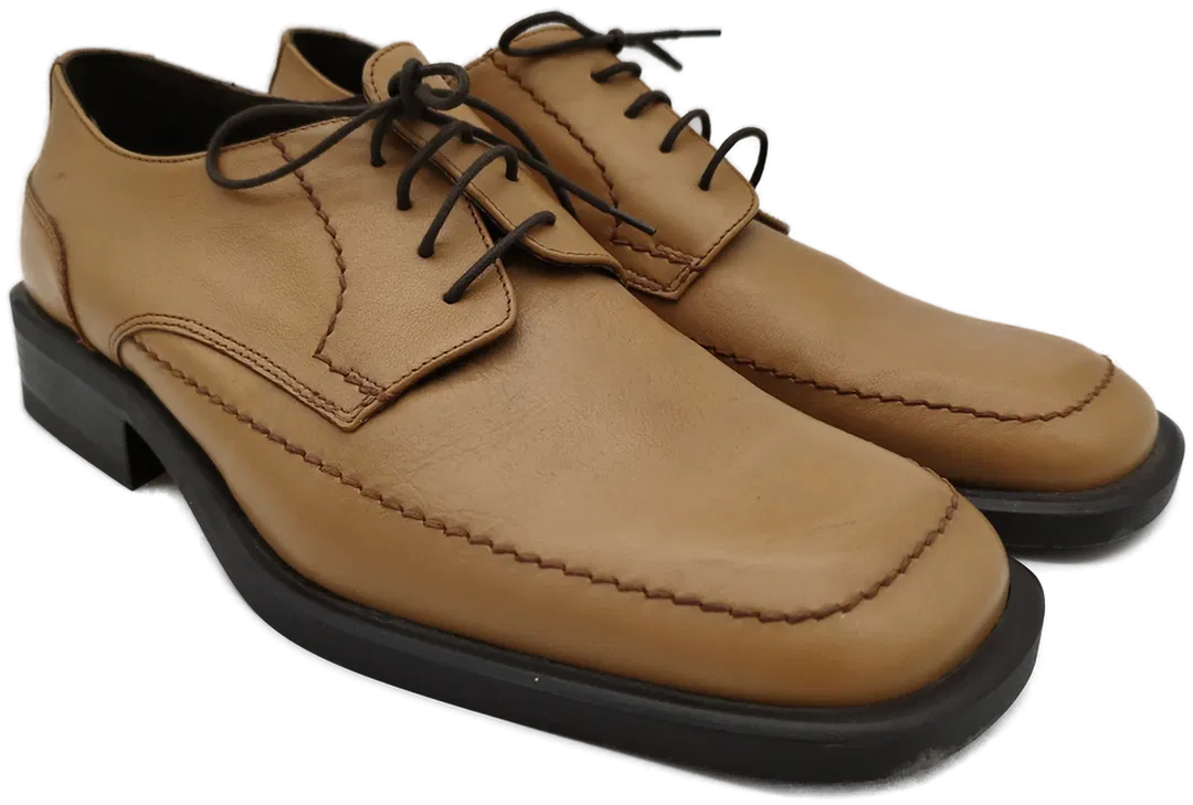 Elegante Herrenschuhe Wood Bridge Braun - Gr. 44 - Bild 4