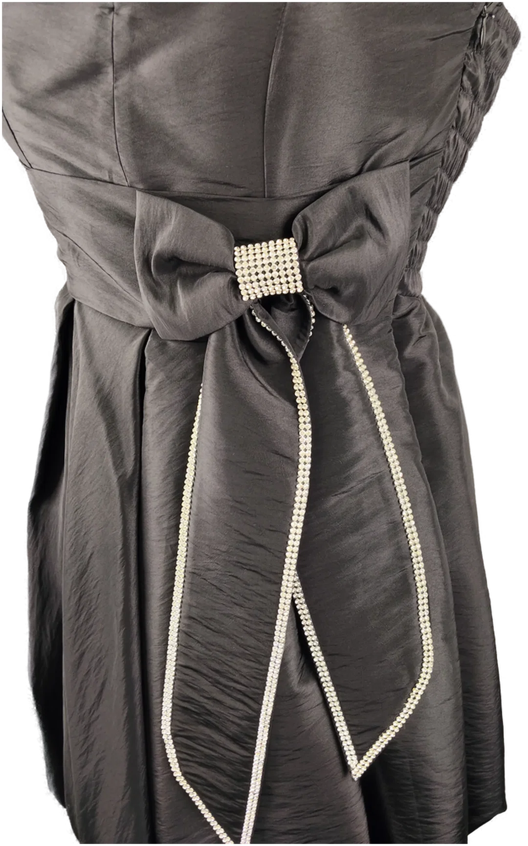 Minikleid Sonstige Polyester Unifarben | Partybereit – Bild 4
