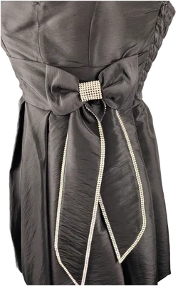 Minikleid Sonstige Polyester Unifarben | Partybereit - Bild 4