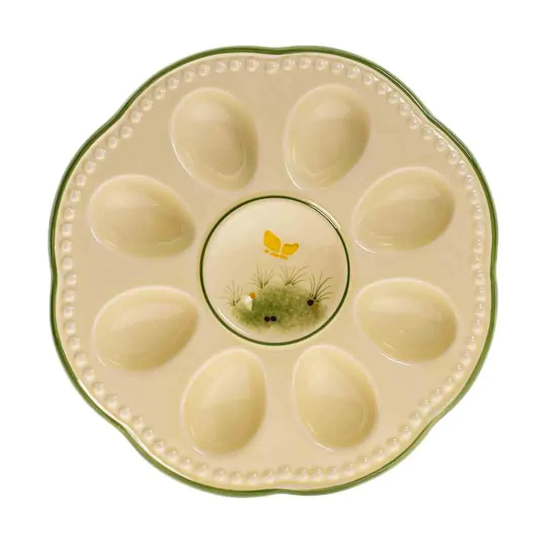 Schramberg Eierteller handbemalt Ostern - Bild 1