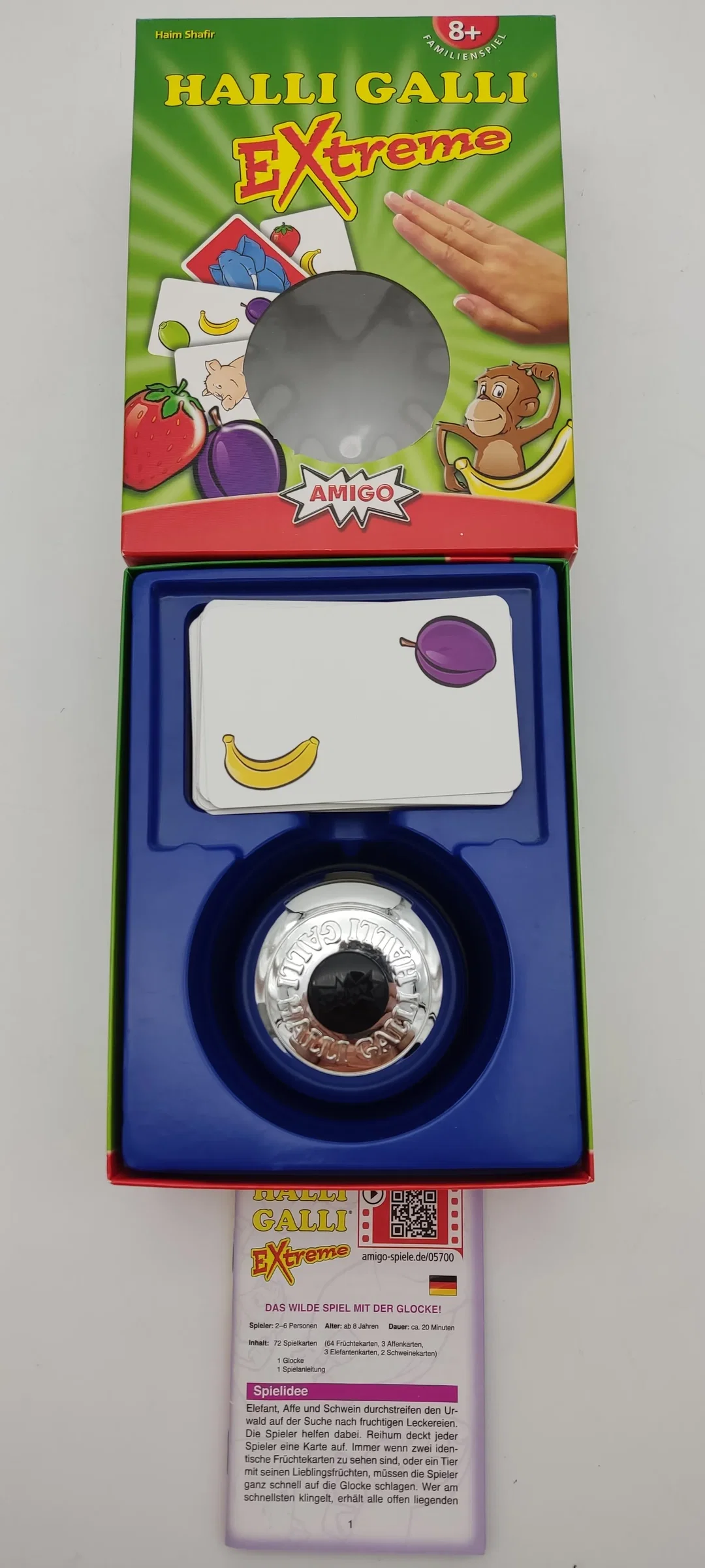 AMIGO Halli Galli Extreme Reaktionsspiel | Familienspaß – Bild 2