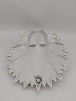 Venezianische Wandmaske aus Porzellan 37 x 43 cm - Bild 3