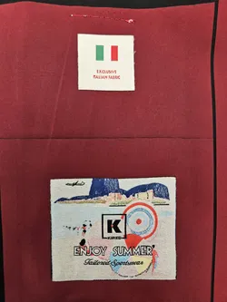 Kired Herren Mantel, rot - L - Bild 7