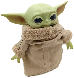 Mattel Star Wars Grogu Plüschfigur – "The Child" Baby Yoda Plüschfigur  – Vorschau 1