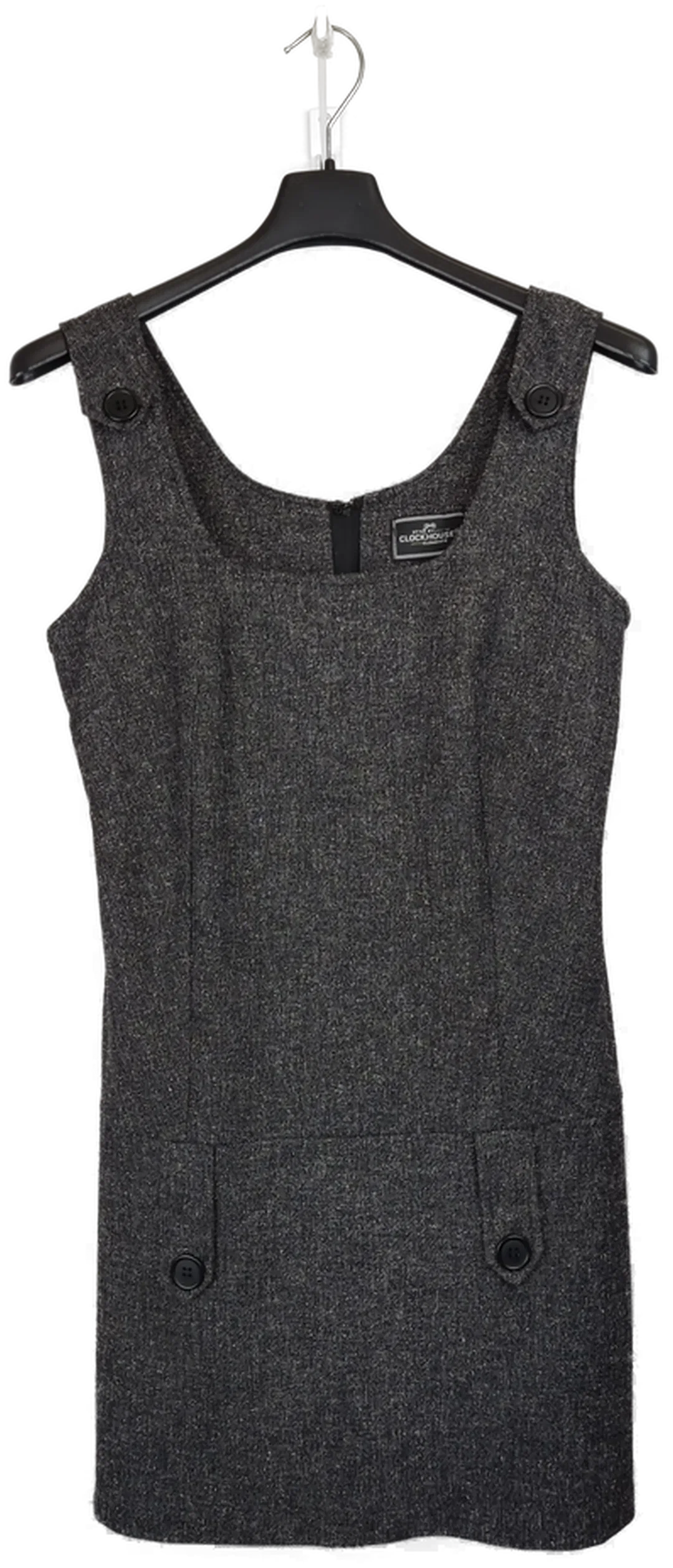 Clockhouse Damen Kleid grau Gr. 38 - Bild 4