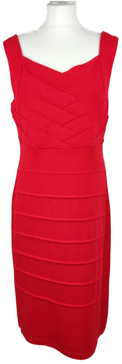 Rotes Midikleid Betty Barclay | Wie Neu
