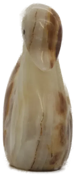 Dekofigur Schwan aus Onyx-Stein - Bild 2