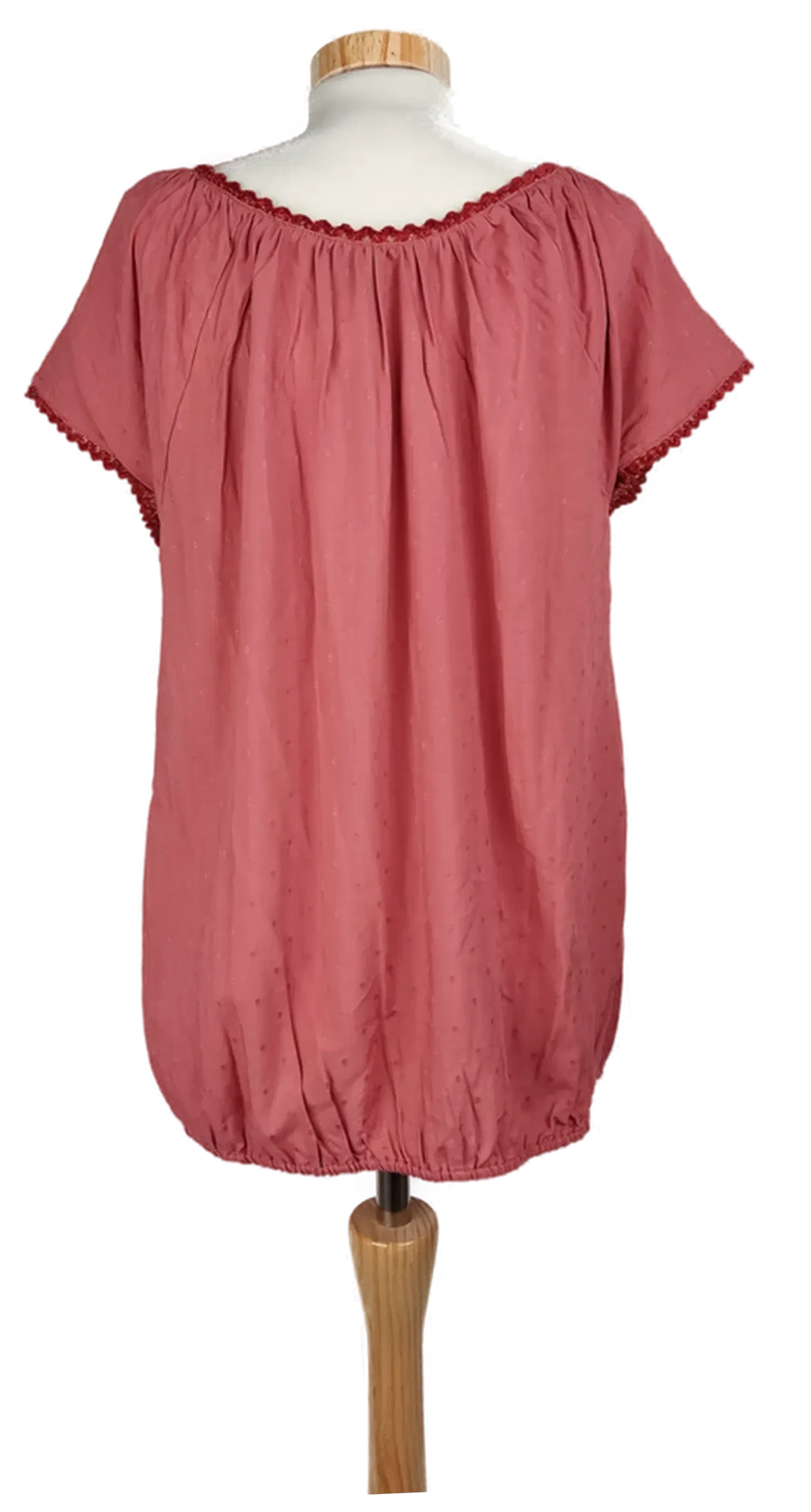 b.young Damen Kurzarmbluse altrosa - L/42 – Bild 2