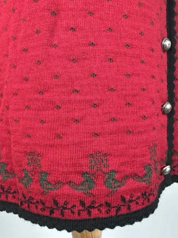 H.Moser - Damen Trachten Strickweste - Gr. 48 – Bild 5