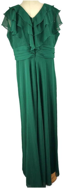 Damenballkleid Sonstige Gr.52 Unifarben | Festlicher Klassiker - Bild 3